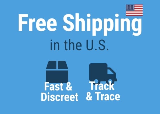 Free Shipping, Fast and Discrete! 